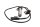 ABS-sensor achter Hall-sensor snelheidssensor 2 309 315 BMW R 1100 GS 259 0409 93-99