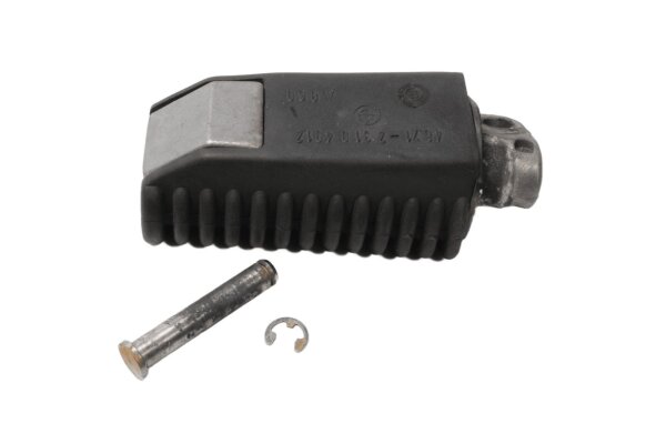 Soporte de la almohadilla de goma del reposapiés trasero izquierdo del pasajero BMW R 1150 RT R22 02-05