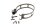 Pakoputken kiinnityspukin kumilaakeri BMW R 1200 GS K25 0307 R12 04-07