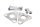 Monteringsfläns fram botten Kawasaki KLR 650 Tengai KL650A/B 89-94