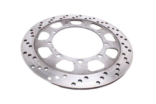 Byte av borrad bromsskiva fram Kawasaki KLR 650 Tengai KL650A/B 89-94