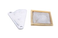 Filtre à huile moteur sur le couvercle de la...