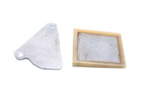 Filtre à huile moteur sur le couvercle de la...