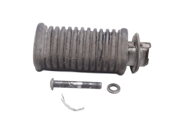 Sozius Fußraste hinten links Gummi Kawasaki KLR 650 Tengai KL650A/B 89-94