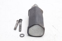 Soziusfußraste hinten rechts Gummiauflage Kawasaki KLR 650 Tengai KL650A/B 89-94