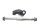 Rahmenaufnahme hinten Halter Kawasaki KLR 650 Tengai KL650A/B 89-94