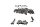 Schraubensatz Verkleidung Rahmen Kleinteile BMW R 1150 RT R22 02-05