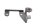 Side stand bracket switch mount Kawasaki KLR 650 Tengai KL650A/B 89-94