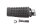 Almohadilla de goma del reposapiés delantero derecho Kawasaki KLR 650 Tengai KL650A/B 89-94
