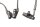 Stålflätad bromsledning fram bak ABS BMW R 1200 GS K25 0307 R12 04-07