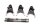 Schaltgabel Satz Getriebe Ducati Monster 600 Dark ZDM300AA 98-01