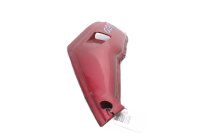 Panel lateral trasero izquierdo, rojo Kawasaki KLR 650 Tengai KL650A/B 89-94