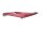 Panel lateral trasero izquierdo, rojo Kawasaki KLR 650 Tengai KL650A/B 89-94