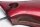 Panel lateral trasero izquierdo, rojo Kawasaki KLR 650 Tengai KL650A/B 89-94
