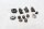 Kit de vis pour carénage, cadre et support BMW R 1200 GS K25 0307 R12 04-07