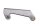 Bagerste venstre styrtbøjlebeslag, sort BMW G 650 Xcountry E65X 0164 K15 07-10