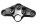 Øvre gaffelbro, styrehovedbeslag, skrueforbindelse BMW R 1200 GS K25 0307 R12 04-07