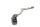 Achterrempedaal, onderste hendel, remsysteem Kawasaki KLR 650 Tengai KL650A/B 89-94