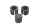 Amortisseurs de silentblocs en caoutchouc pour cadre arrière Kawasaki KLR 650 Tengai KL650A/B 89-94