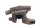 Scatola del filtro dellaria Scatola di aspirazione Kawasaki KLR 650 Tengai KL650A/B 89-94