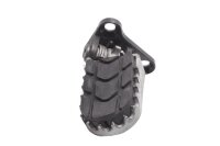 Left footrest rubber enduro mount BMW G 650 Xcountry E65X 0164 K15 07-10
