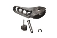 Fotstöd fram vänster, pedalplatta, låsfjäder BMW R 1200 GS K25 0307 R12 04-07