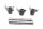 gearskifte gafler gearskifte gearkasse gaffel Kawasaki KLR 650 Tengai KL650A/B 89-94