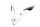 Bakre nedre bromsokskydd Kawasaki KLR 650 Tengai KL650A/B 89-94