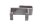 Supporto per asse della staffa del forcellone Kawasaki KLR 650 Tengai KL650A/B 89-94