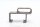 Supporto per asse della staffa del forcellone Kawasaki KLR 650 Tengai KL650A/B 89-94