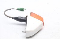 Front left turn signal, orange housing, white Kawasaki KLR 650 Tengai KL650A/B 89-94