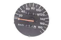 Affichage du compteur de vitesse : km/h Kawasaki KLR 650...