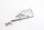 Rear right luggage rack side holder Kawasaki KLR 650 Tengai KL650A/B 89-94
