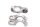 poids de guidon, support de guidon, extrémités de guidon BMW G 650 Xcountry E65X 0164 K15 07-10