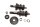 Alberi di trasmissione, cambio manuale, ingranaggi Ducati Monster 600 Dark ZDM300AA 98-01
