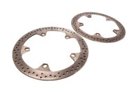 Front drilled brake discs 4.6mm 5-hole brake system BMW R 1150 RT R22 02-05
