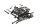 Kuusiokoloruuvisarja, moottorin kiinnitys BMW F 800 GS E8GS 0219 08-12