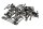Ruuvivalikoima, runkoruuvit, pidikkeet BMW R 1150 GS Adventure R21 0441 02-05