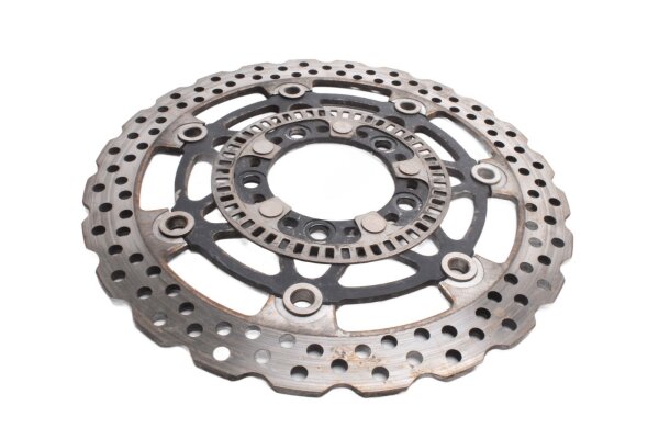 Disque de frein avant avec capteur ABS, percé Kawasaki Versys 650 KLE 650 B LE650A 07-09