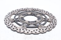 Disque de frein avant avec capteur ABS, percé Kawasaki Versys 650 KLE 650 B LE650A 07-09