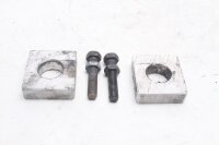 Kettenspanner Schwinge justierplatten Kawasaki Versys 650 KLE 650 B LE650A 07-09
