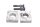 Kettenspanner Schwinge justierplatten Kawasaki Versys 650 KLE 650 B LE650A 07-09