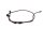 Steel braided brake line with double connection BMW R 100 GS Paris Dakar 247E 0474 89-96