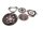 Koppelingsset, koppelingskorf, vliegwiel, druklager BMW R 80 GS 0346 80-87