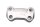 Soporte de la tapa de la abrazadera del manillar Kawasaki Versys 650 KLE 650 B LE650A 07-09