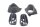 Coperchio della presa daria, aria fresca, anteriore in alto a sinistra BMW R 1100 RT 259 0413 96-01
