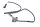 Interruttore luce freno posteriore, contatto leva freno a pedale BMW R 1100 RT 259 0413 96-01