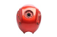 Benzintank, brændstofbeholder, rød Kawasaki Versys 650 KLE 650 B LE650A 07-09