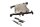Huvudstöd, mittstöd, monteringsfjäder BMW R 1150 GS Adventure R21 0441 02-05