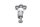 Distributieketting spanner, spannerarm Kawasaki Versys 650 KLE 650 B LE650A 07-09